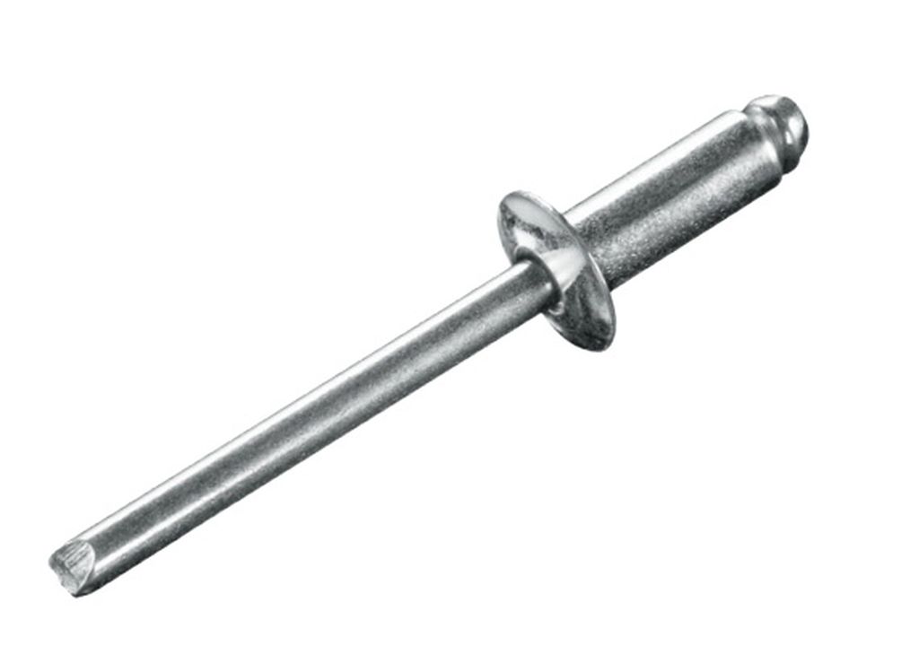 Rivet aveugle acier/acier 4.0 x 16.0 tête plate