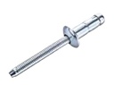 Rivet aveugle alu/alu 4.8 x 14.0 tête plate