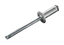 Rivet aveugle à expansion alu/acier 4.8 x 16.0 tête plate