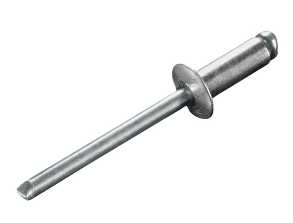 Rivet aveugle à expansion alu/acier 4.8 x 22.0 tête plate