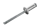 Rivet aveugle à expansion alu/acier 4.8 x 35.0 tête plate