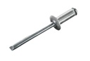 Rivet aveugle à expansion alu/acier 4.8 x 18.0 tête plate