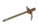 Rivet aveugle de masse laiton/acier 4 x 7mm
