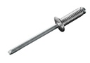 Blindniete Alu/Stahl 4.8 x 25.0 Flachrundkopf
