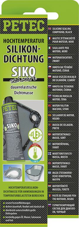 [97780PET] Hochtemperatur-Silikon, 70 ml
