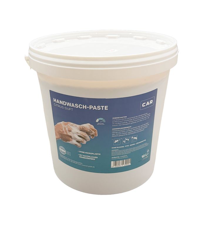 Nettoyant pour les mains avec agents abrasifs naturels