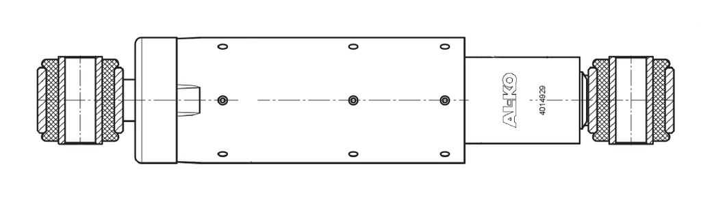 Radstossdämpfer BPW L 351/251 mm