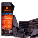FLATEE Chiffons microfibres Gris Rouleau de 24 chiffons