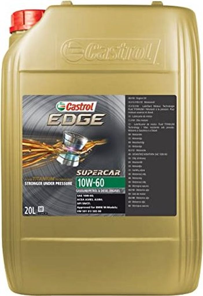 Huile de moteur Castrol Edge Supercar 10W60