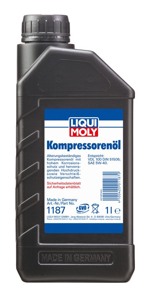Huile compresseur   1 litre