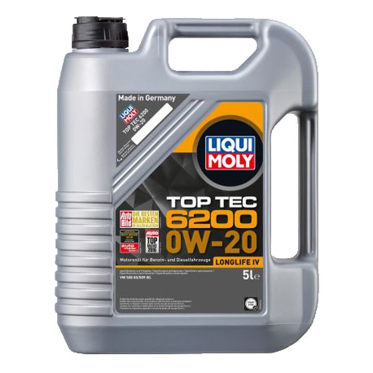 Huile moteur 0W20 TOP TEC 6200     5 litre