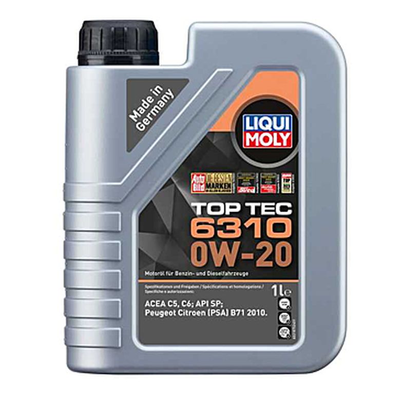 Huile moteur 0W20 TOP TEC 6200     5 litre