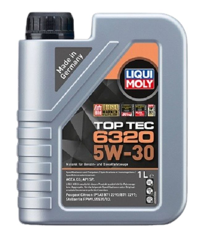 Huile de moteur 5W30, Top Tec 6320