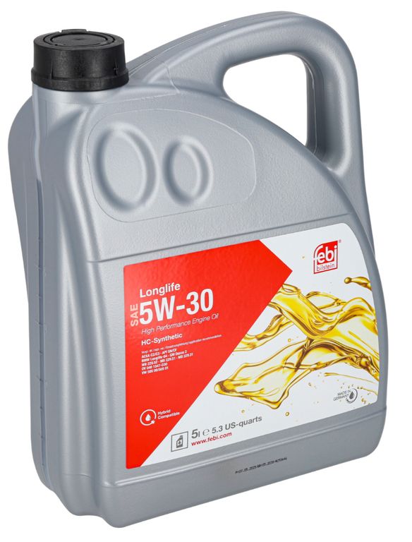 Huile de moteur SAE 5W-30 LL+ 5 litres