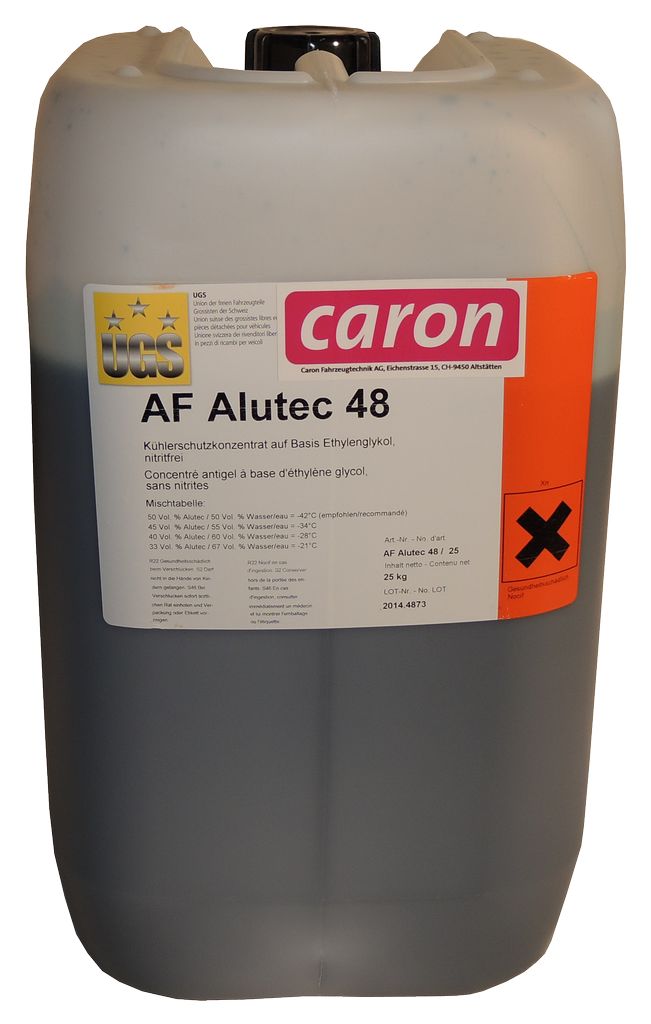 [AFalutec48-25kg] Frostschutz AF Alutec 48, Kühlmittelkonzentrat