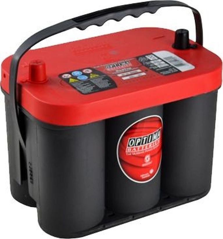 [8001-287] Optima Red Top 12 V 50 AH, LxlxH 260 x 185 x 184