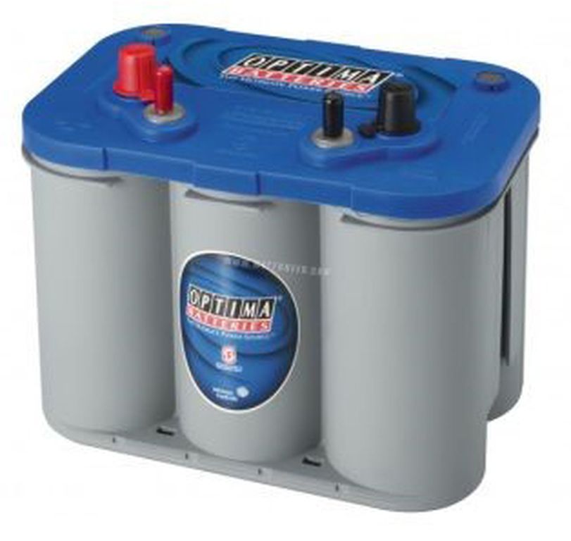 [8016-253] Optima Blue Top 12V 55 AH, LxlxH 254 x 175 x 200