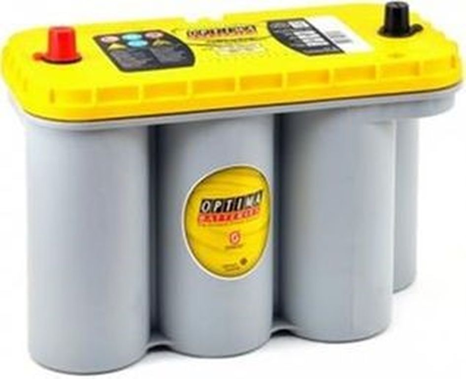 [8051-187] Optima Yellow Top 12V 75 AH, LxBxH 325 x 165 x 238