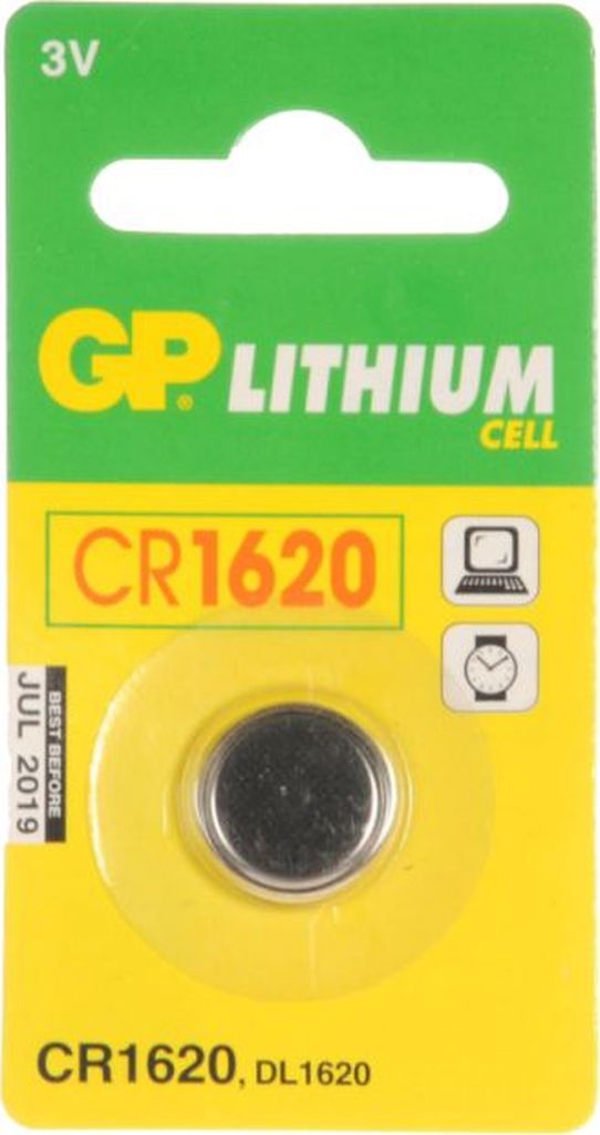 [CR1620] Knopfzellen-Batterie CR1620