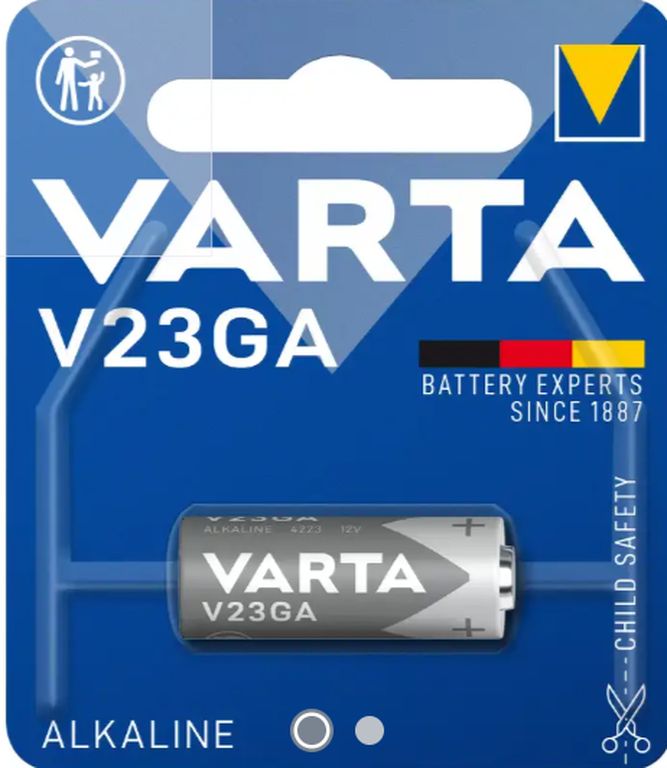 Petite pile V23GA, 23 A