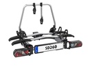 Porte-vélo, pour 2 vélos, EAL