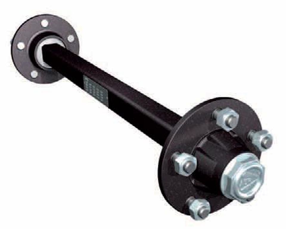 Laufachse  60mm 4-kant., Spur 1400mm