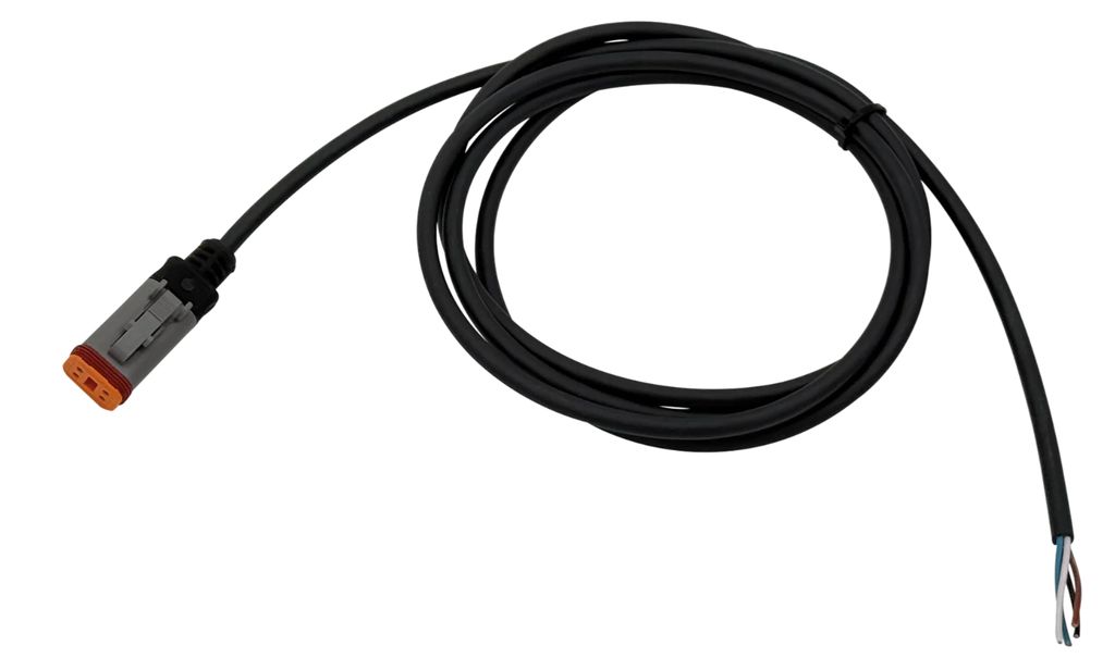 Connecteur mâle Deutsch à 4 broches avec câble moulé de 2 m