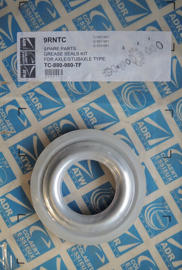 Nilosringe 140/82 Dichtsatz pro Nabe