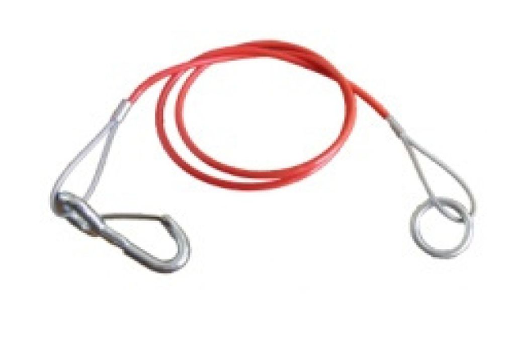 Abreissseil   950mm Federhaken / Ring
