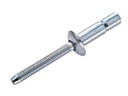 Rivet inox/inox 4.8 x 14.5 tête plate