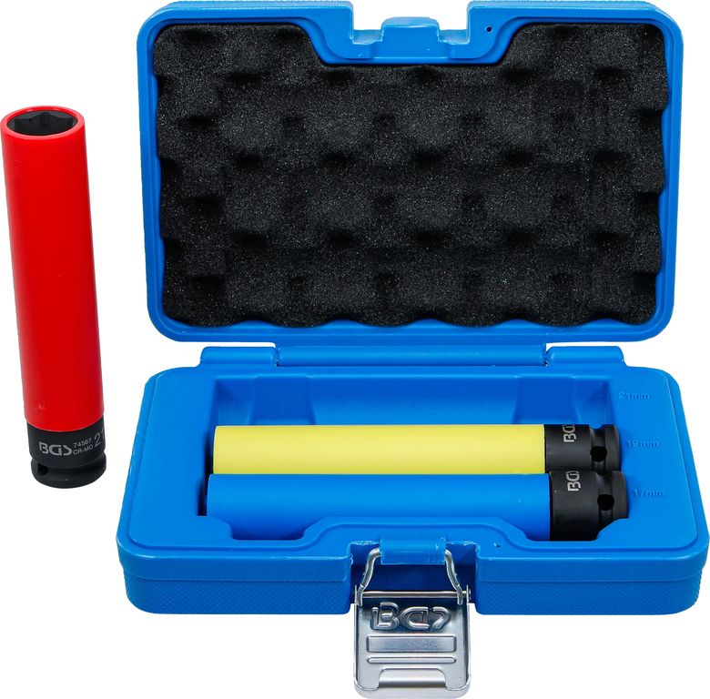 [74567] Kraft Stecknuss-Satz 1/2" extra lang 150mm