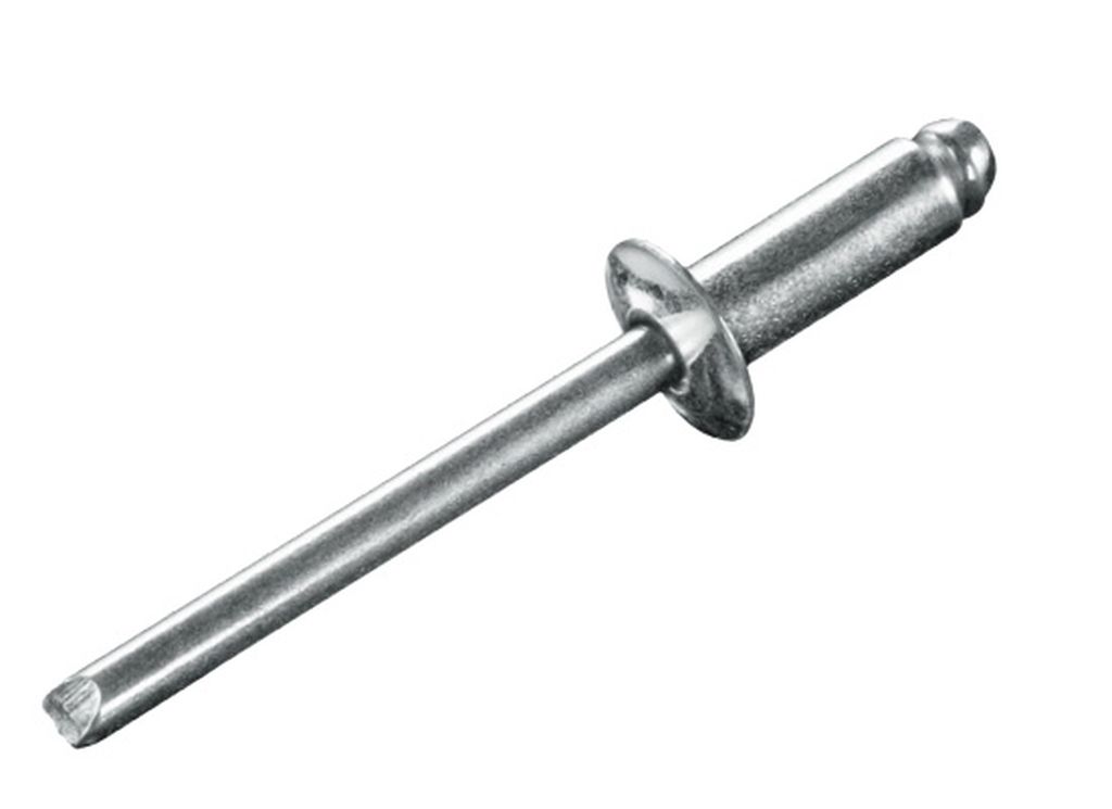 Blindniete Stahl/Stahl 6.0 x 10.0 Flachrundkopf