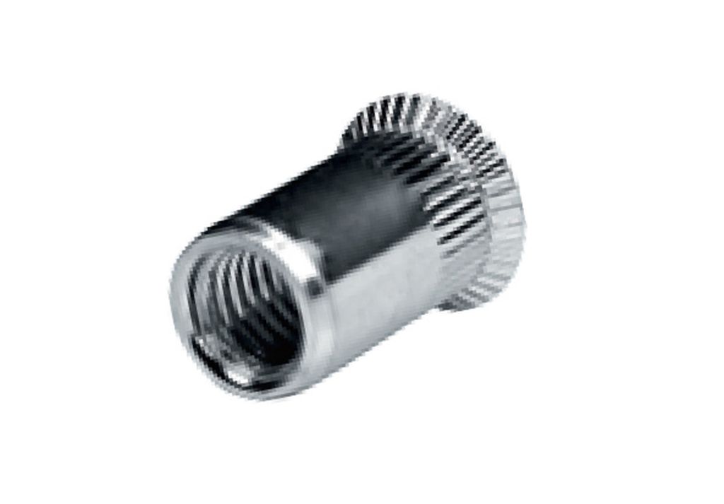 [7550621000] Écrou à sertir M 6, tête fraisée, aluminium « GO-NUT »