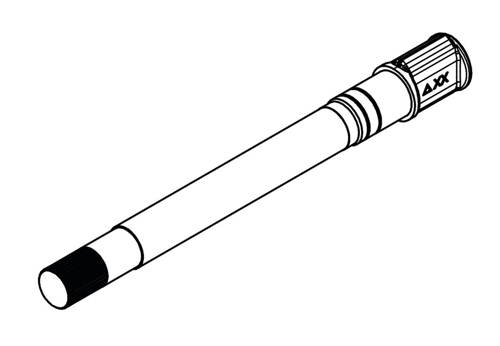 Bremswelle ADR Ø35, B=600mm