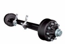 Essieu rigide freiné 120mm carré écartement 1840mm