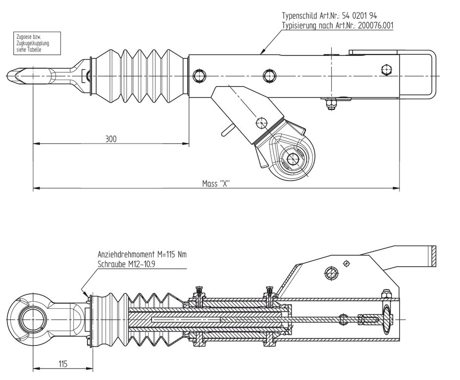 [218000009] AE KNOTT: KR13HV-C,    750-1300 kg