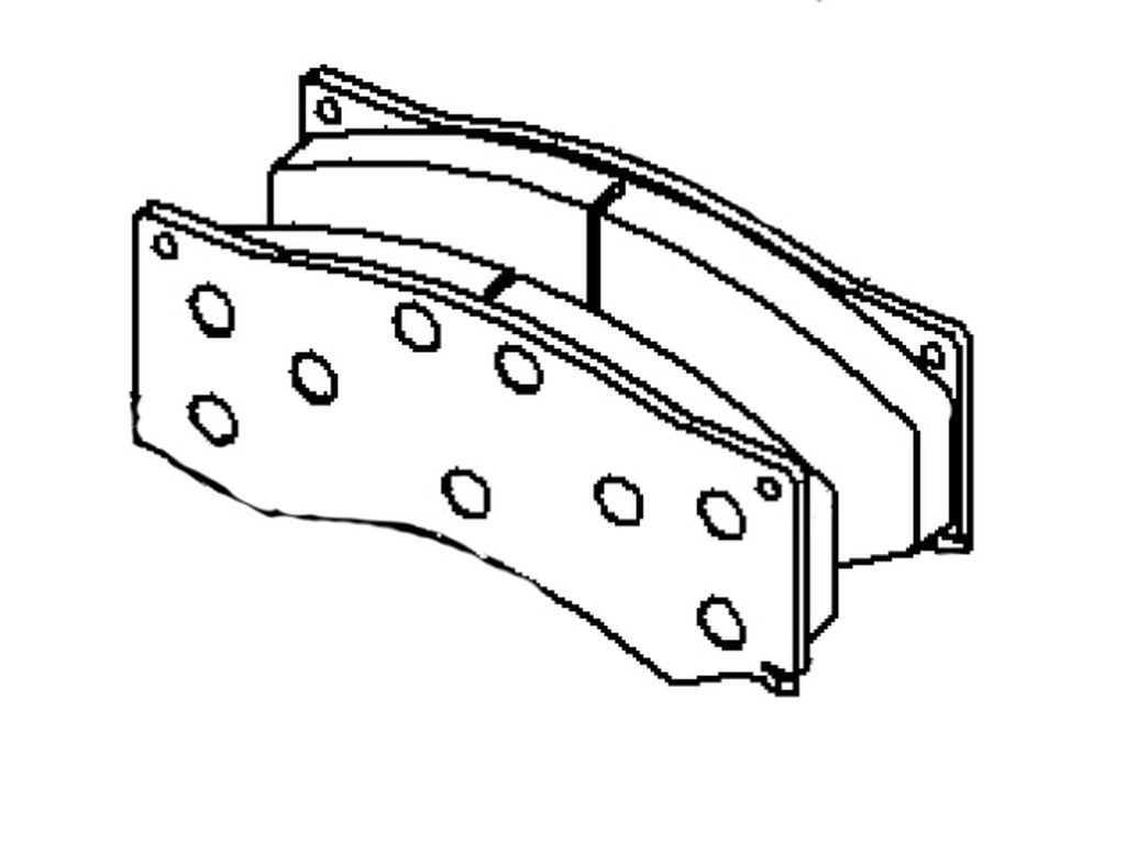 [3483542] Scheibenbremsbelag Radsatz KNOTT