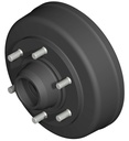Tambour KNOTT 325x80, 187mm H, 205x6
