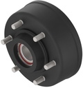 BT KNOTT 255x55, 145mm H, 205x6, M18x1.5
