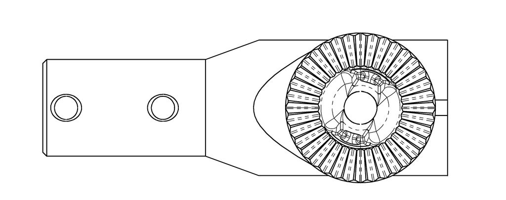 TÊTE DENTÉE GALV. 162 VB ZN12A