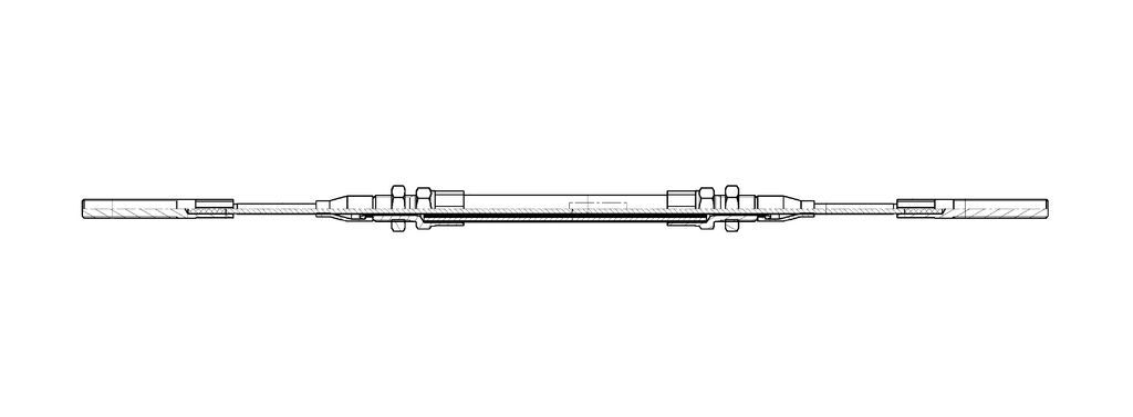 Câble de frein pour timon AL-KO 2000/2380 2xM10