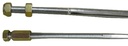 Tige filetée frein M10x2950 avec matériel de vissage