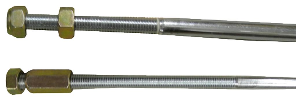 Bremsgestänge M12x2125 mit Schraubmatrial