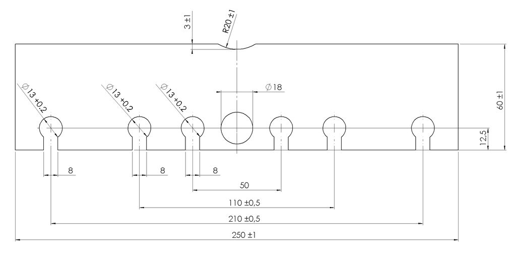Widerlager Tandem 250x60
