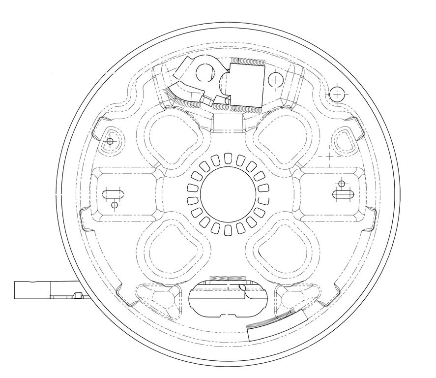 [1367146] Bremsschild AL-KO 2051