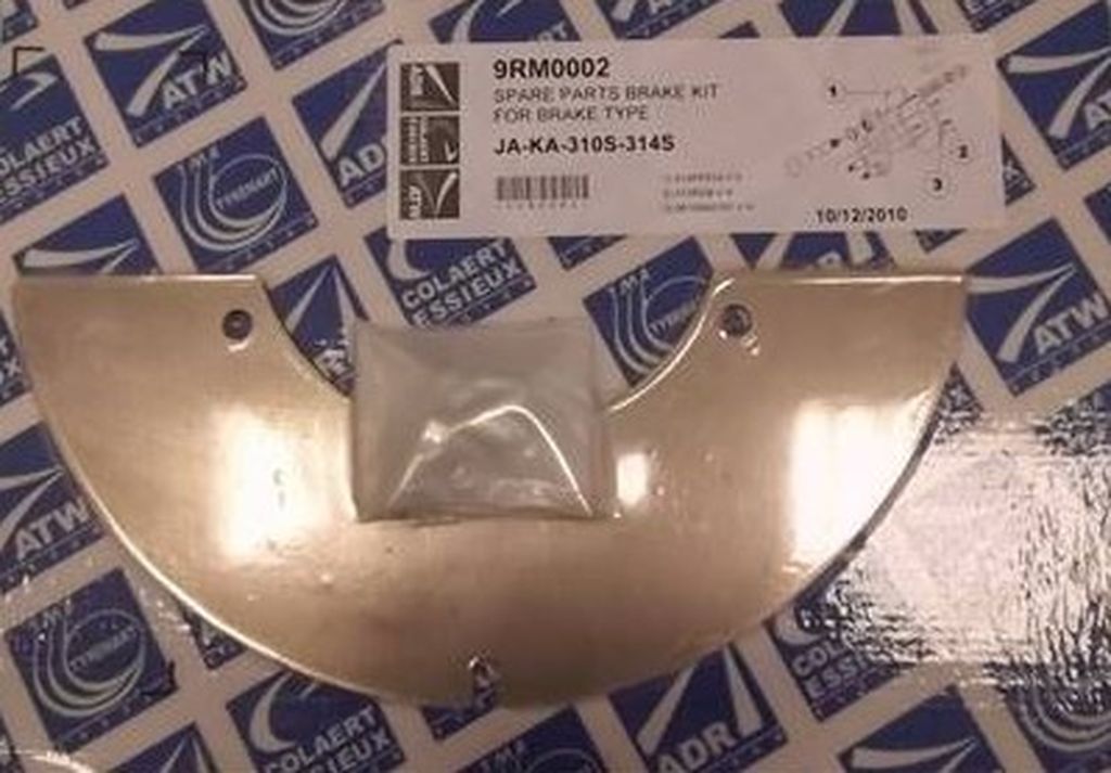 [9RM0002] Bremsschild ADR 310S, 314S