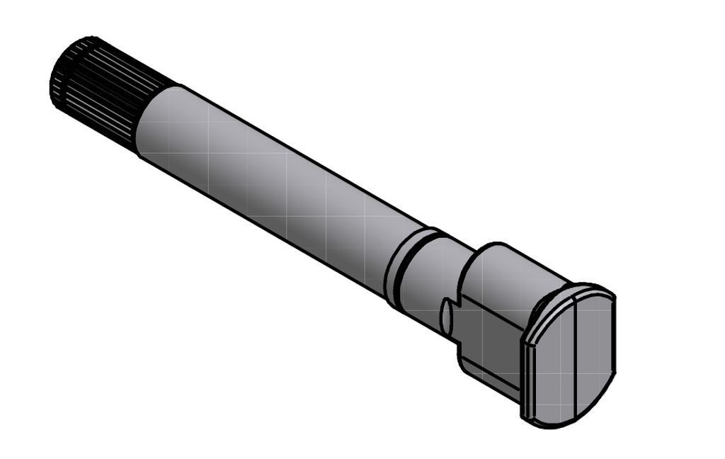 Bremswelle ADR D 26 B=950