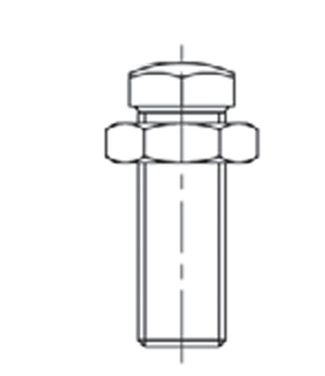 Boulon angle pivotante M20x1.5