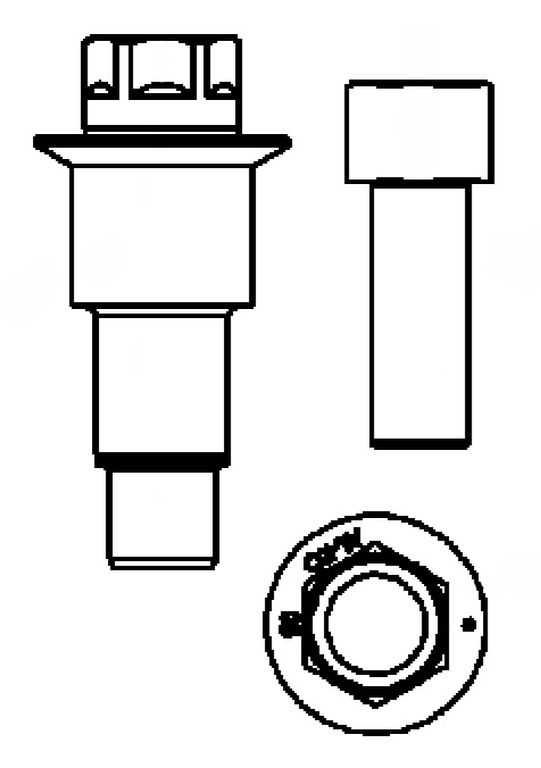 ET-SET ACHSSTUM UBR LG39 0GR  M22