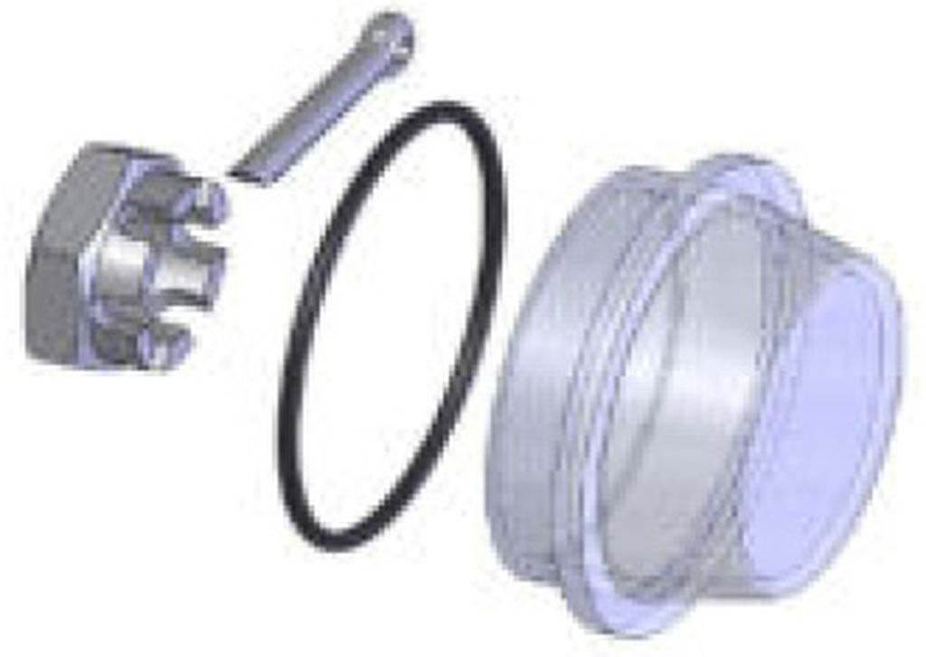 [8303967] Bouchon de moyeu WAP Set  transparente